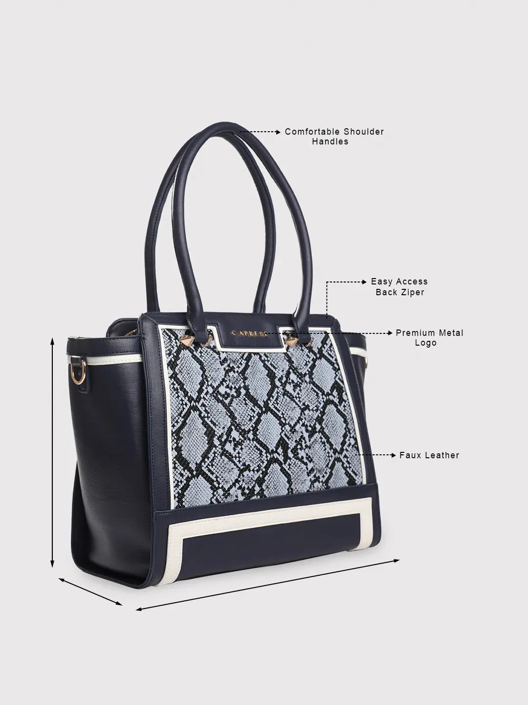 Caprese Ellis Tote Large Navy