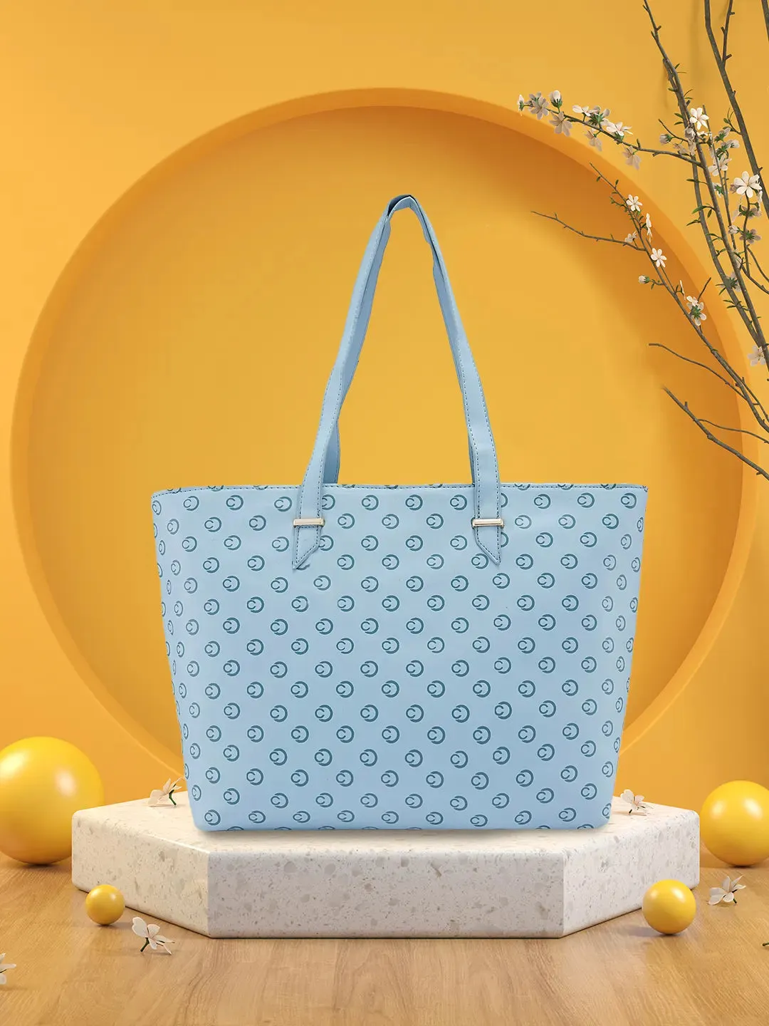 Caprese Freya Tote Large (E) Soft Blue