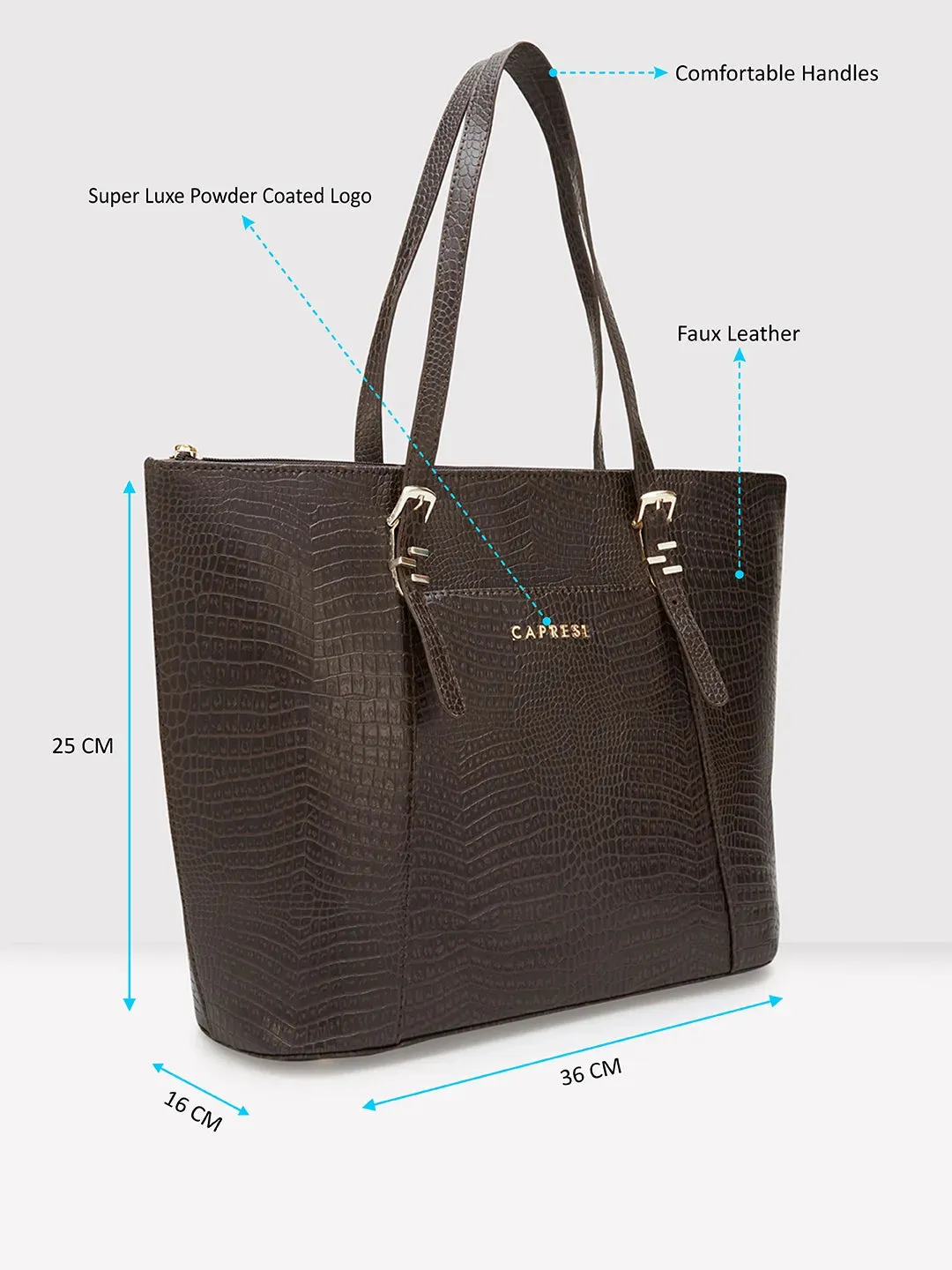 Caprese Gianna Tote Large Dark