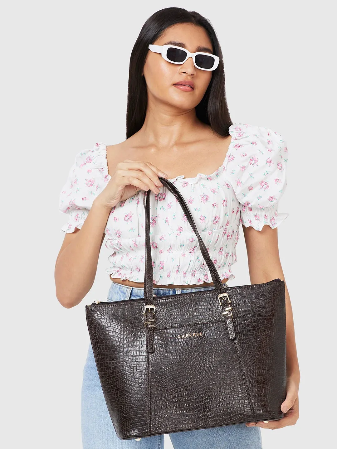 Caprese Gianna Tote Large Dark