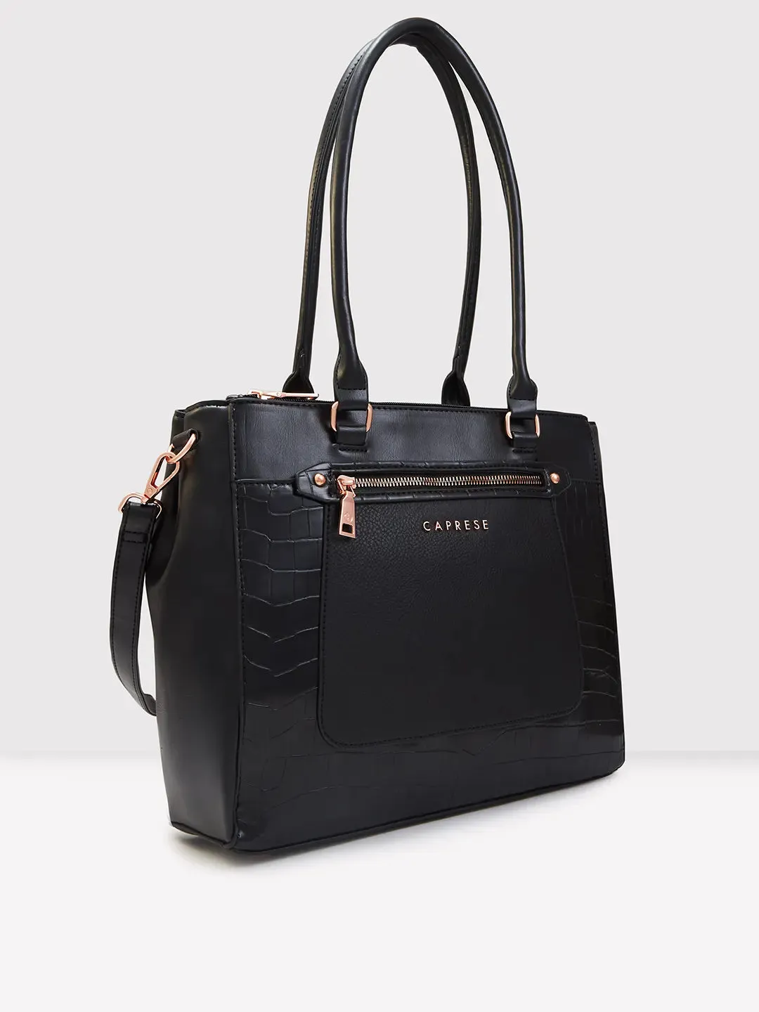 Caprese Gigi Satchel Large Black