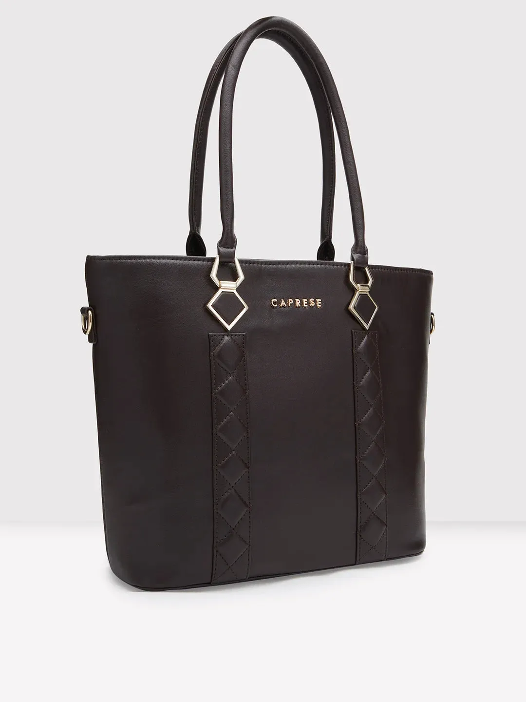 Caprese Lydia Tote Large Dark Oak