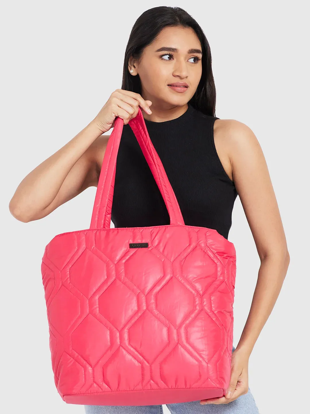 Caprese Mars Tote Large (E) Fuchsia