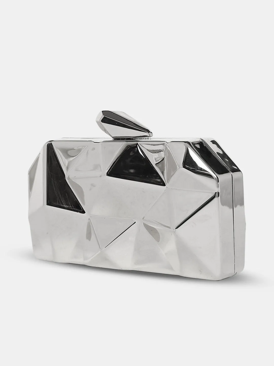 Caprese Nadia Clutch Small Silver