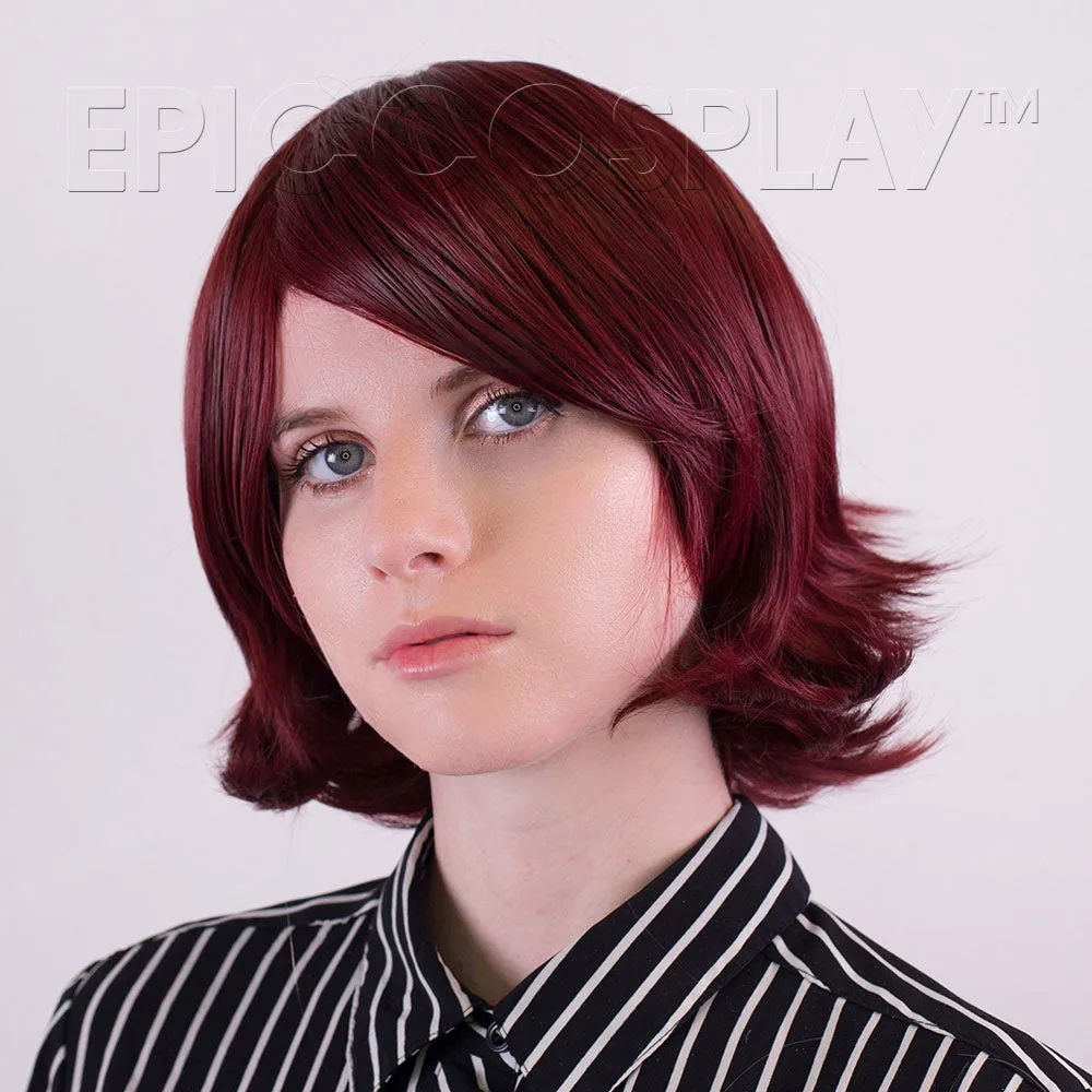 Chronos - Burgundy Red Wig