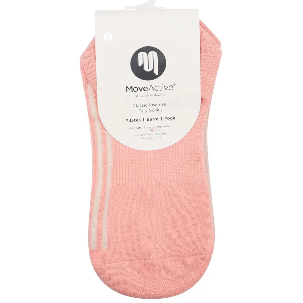 Classic Low Rise Grip Socks - Stella Stripes (Barre / Pilates)