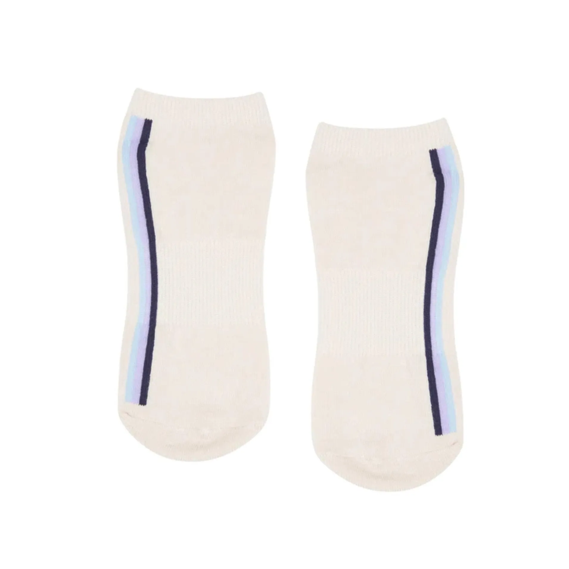 Classic Low Rise Grip Socks - Stella Stripes (Barre / Pilates)