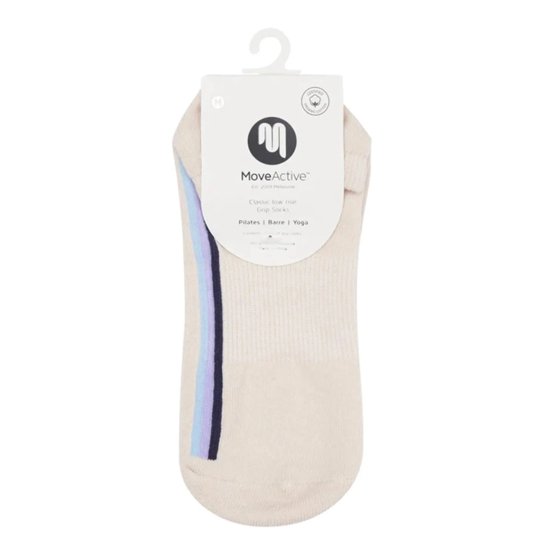 Classic Low Rise Grip Socks - Stella Stripes (Barre / Pilates)