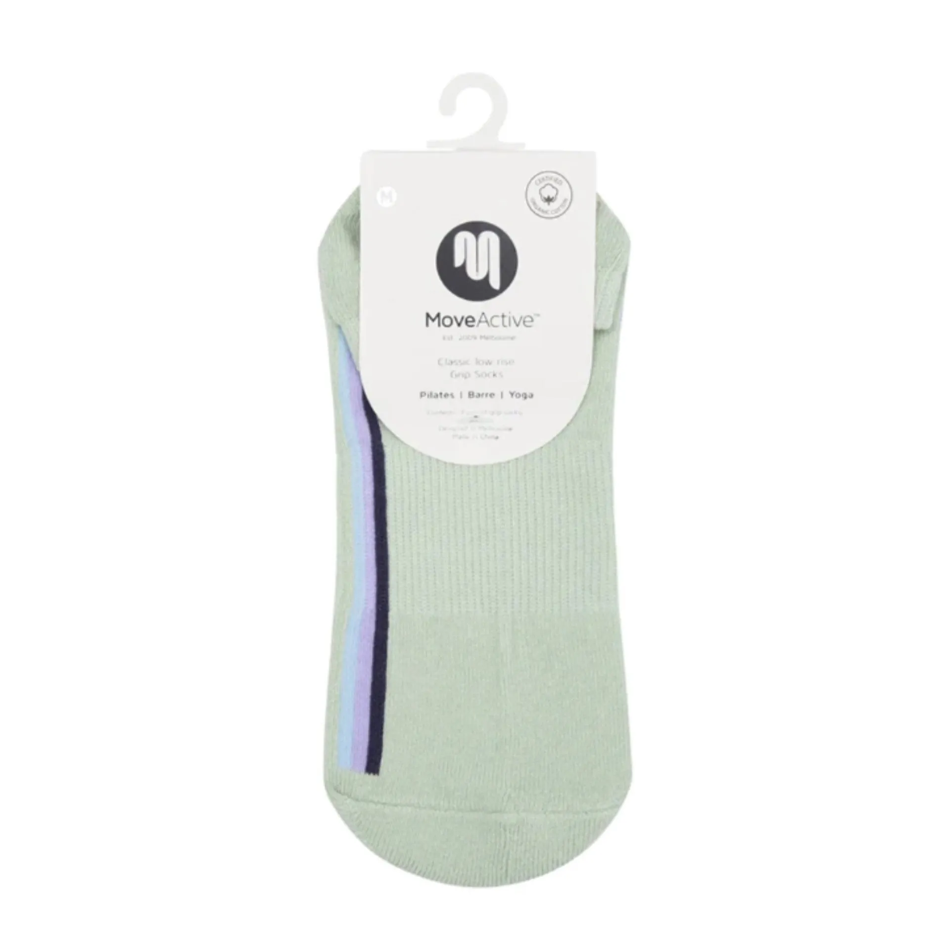 Classic Low Rise Grip Socks - Stella Stripes (Barre / Pilates)