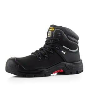 Composite Buckbootz Nubuckz S3S SC HRO FO LG WPA Safety Lace Boot - Stylish and Protective Composite Safety Lace Boot