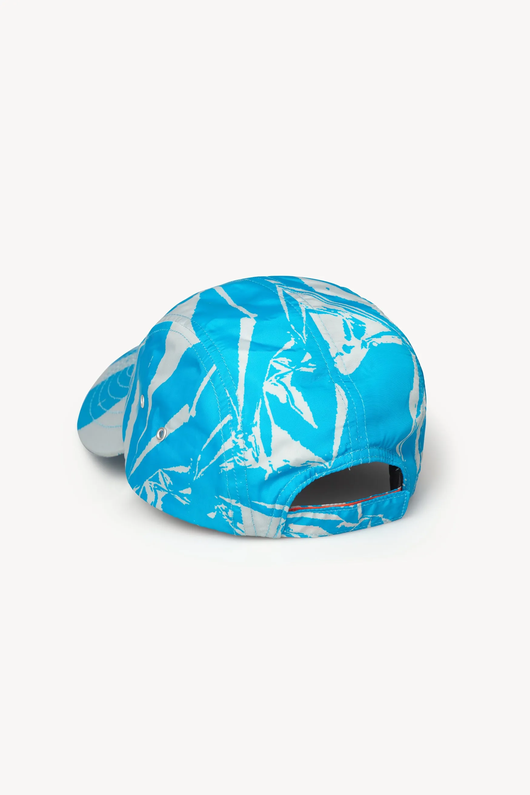 Crinkle Nylon Five Panel Cap