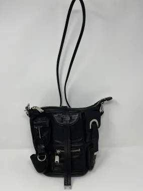 Cynthia Rowley Black Leather Crossbody Bag