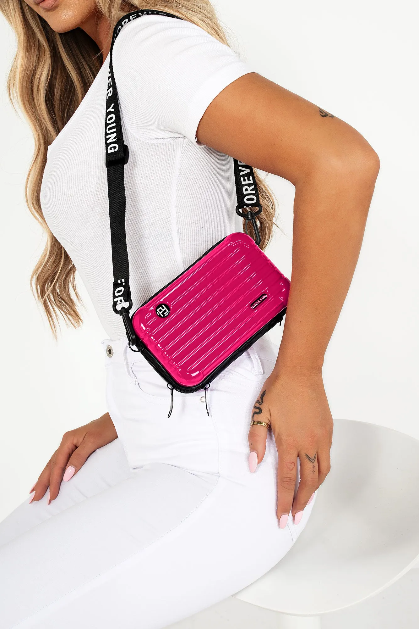 Dawn Fuchsia 'Forever Young' Cross Body Bag