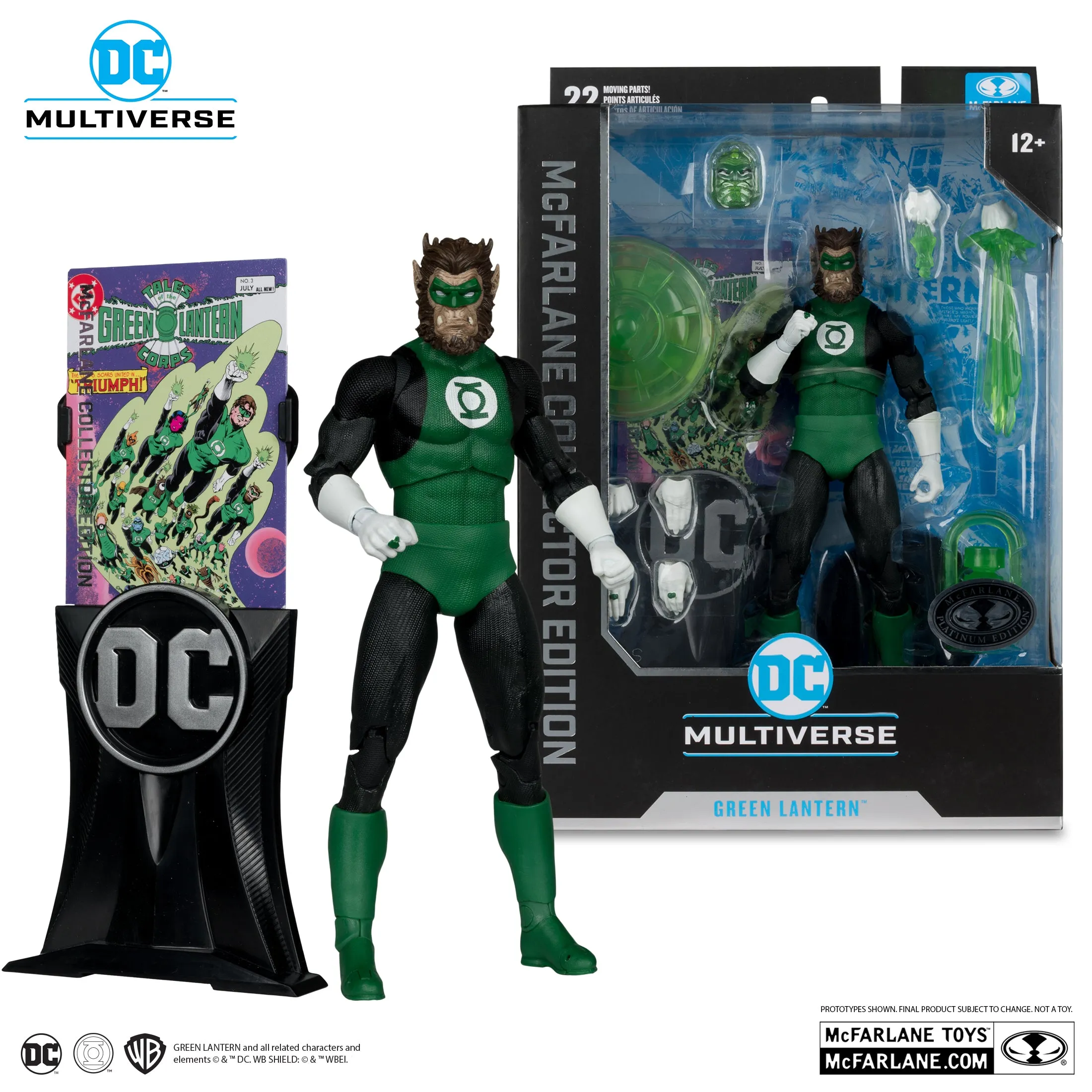 DC Multiverse Platinum Label Collector Edition #22 Green Lantern Corps