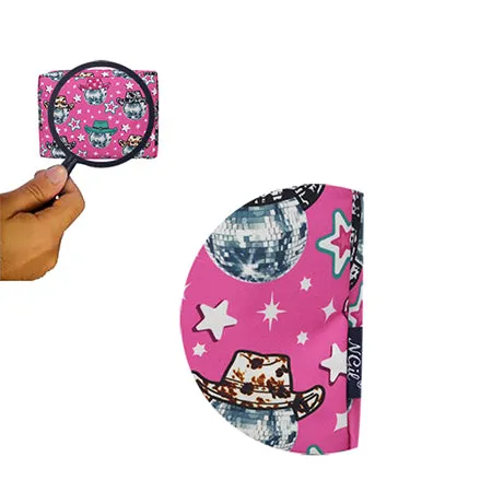 Disco Cowgirl NGIL Large Cosmetic Travel Pouch