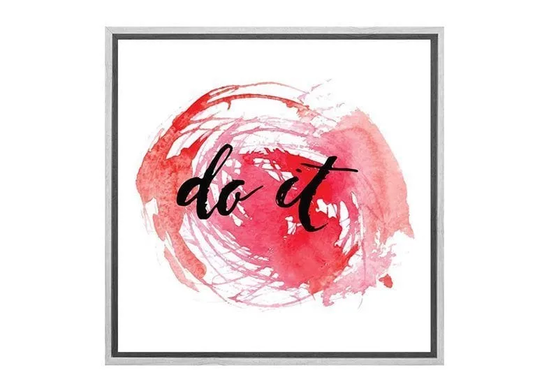 Do it | Canvas Wall Art Print