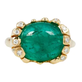 Emerald Eclipse Ring