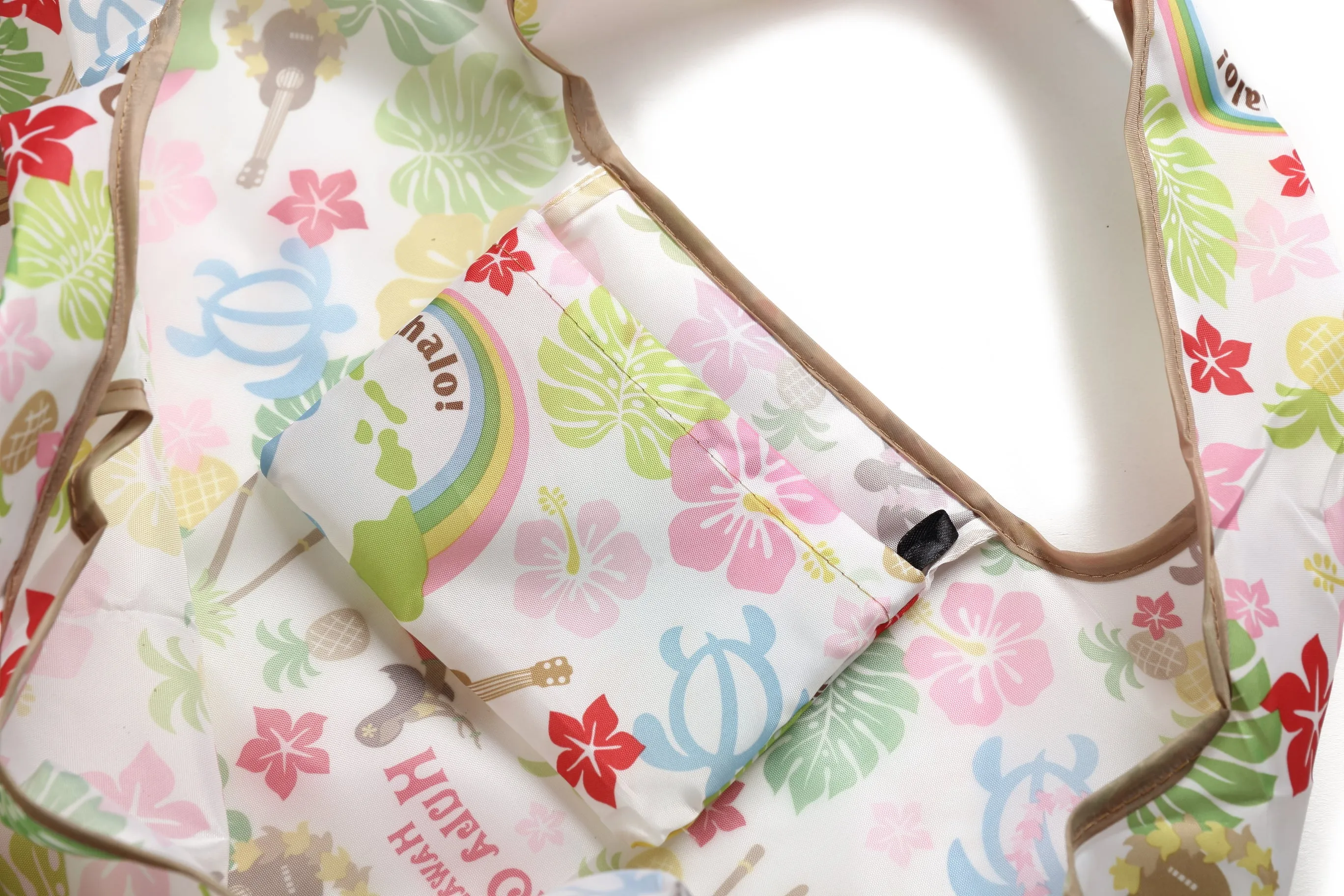 Foldable Bag Jackie Turtle White