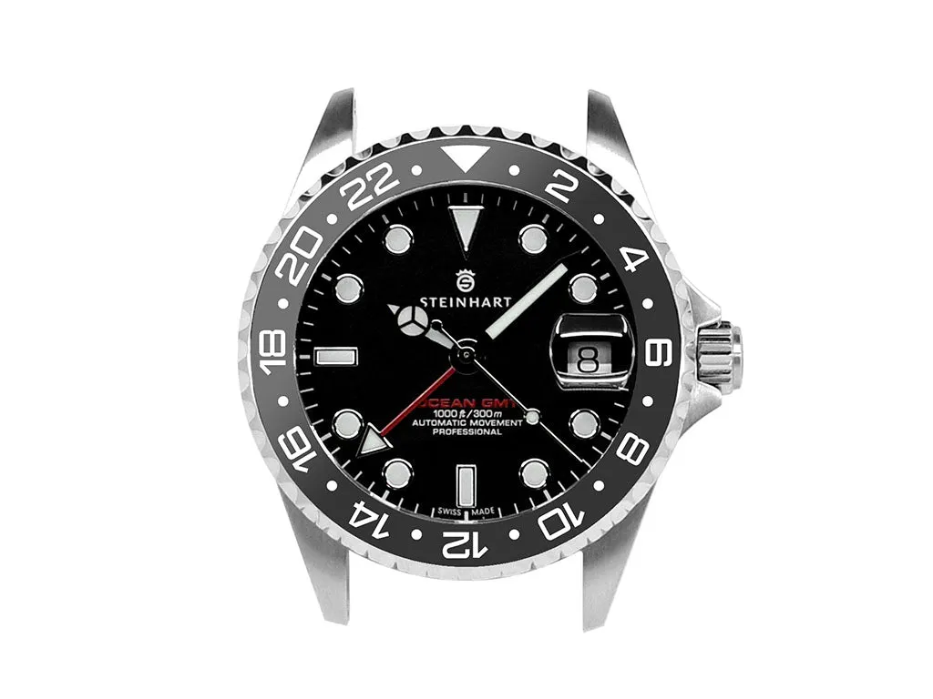 GMT Style Ceramic Bezel Insert Black