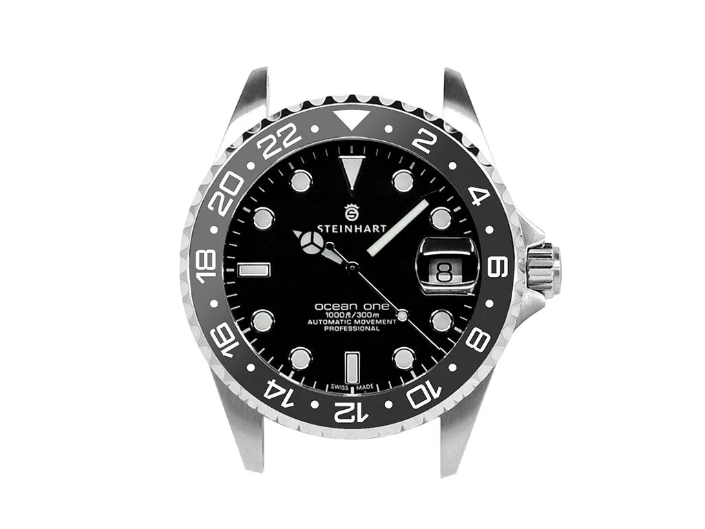 GMT Style Ceramic Bezel Insert Black