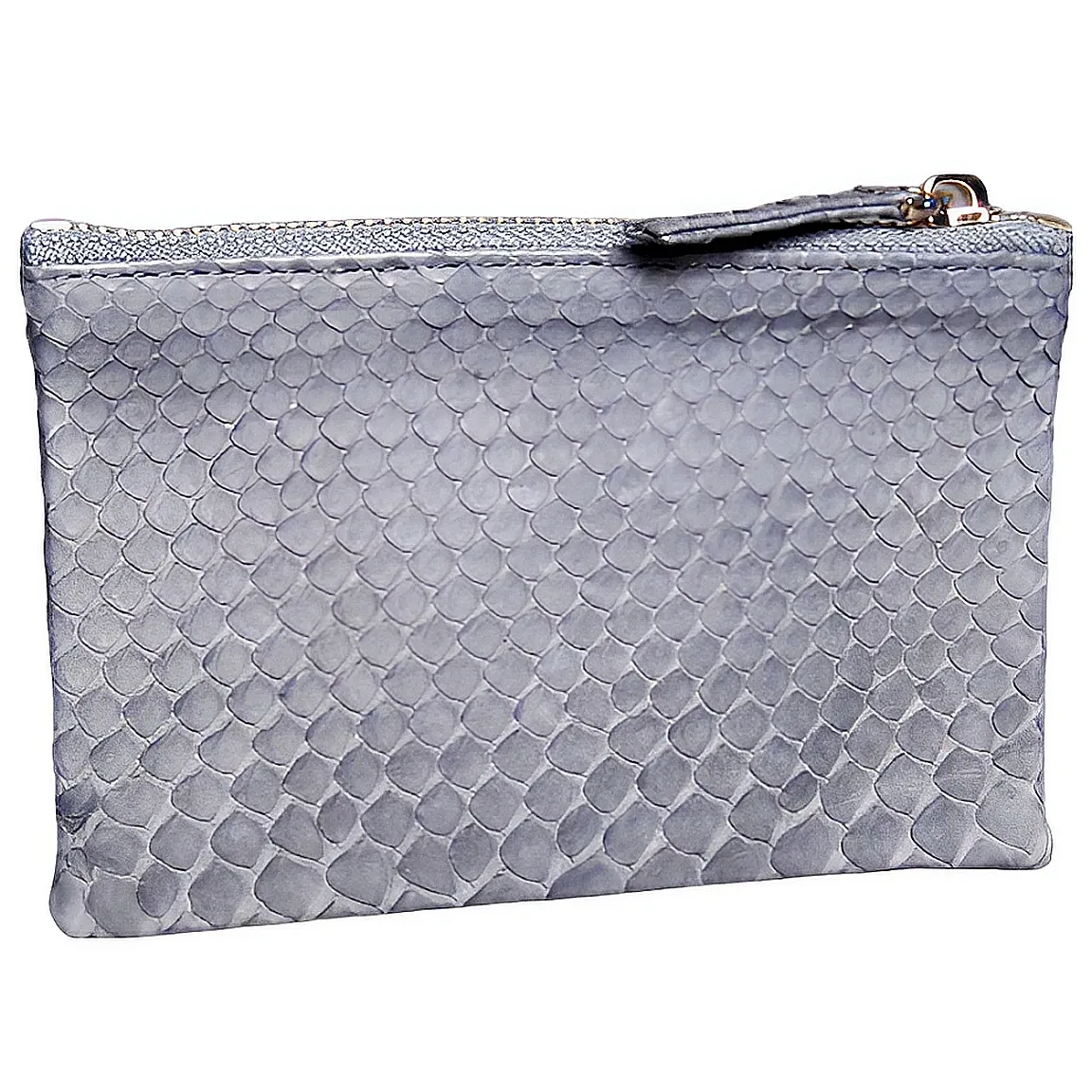 Grey Zip Pouch