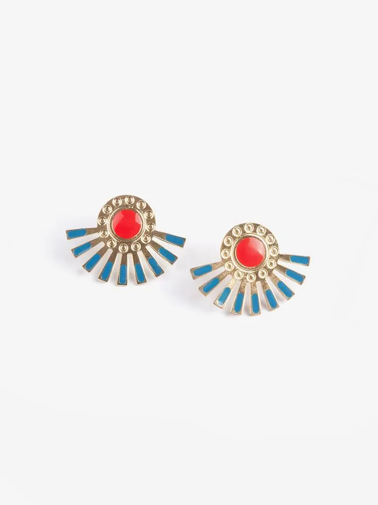 Helios Studs - Turquoise