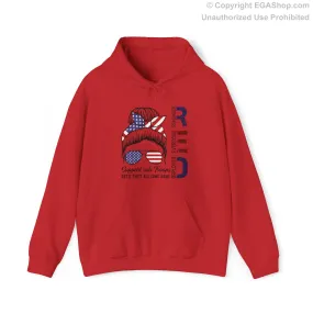 Hoodie: Red Friday Rosie Remember Everyone Deployed