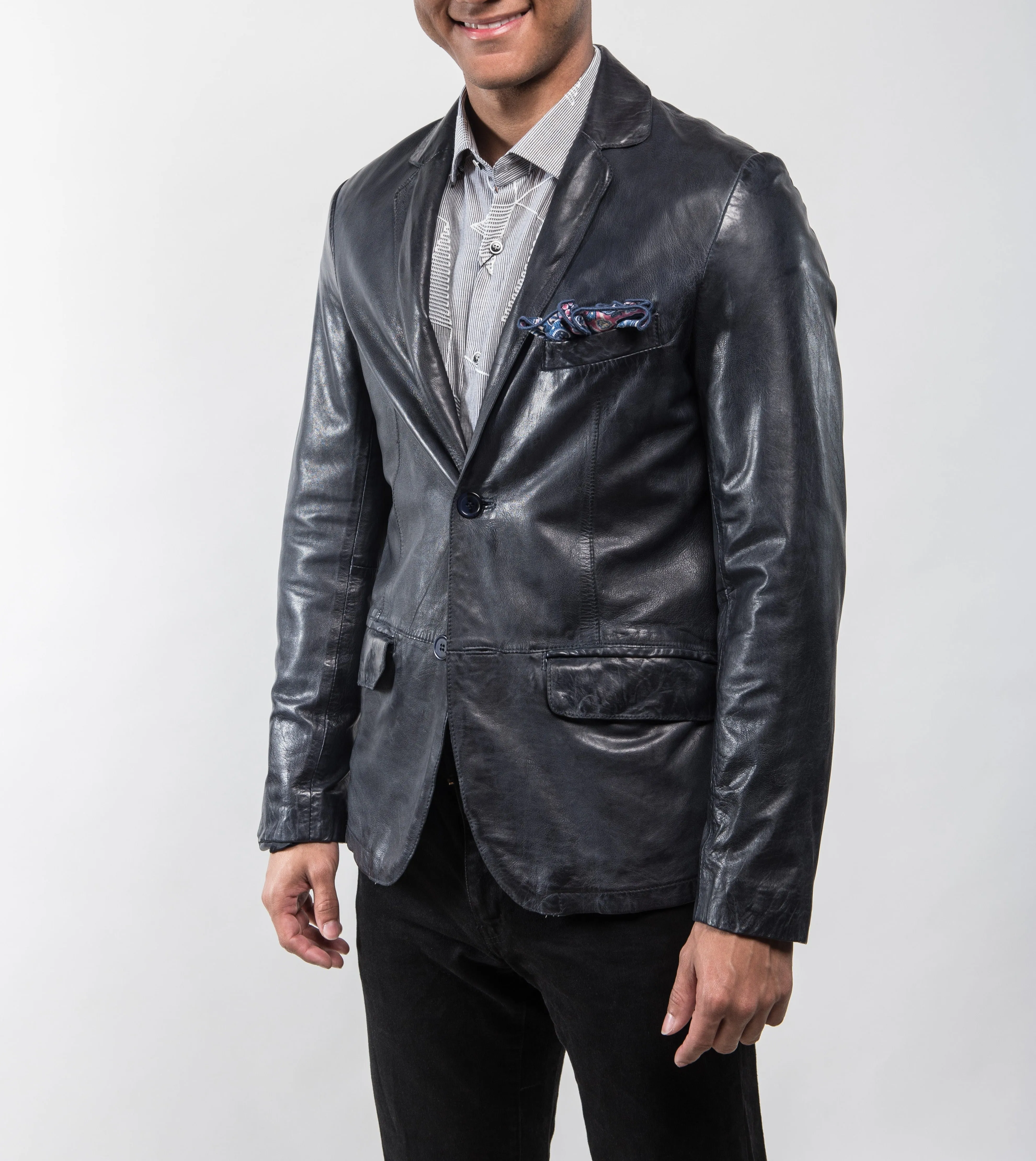 Joshua Lambskin Leather Jacket