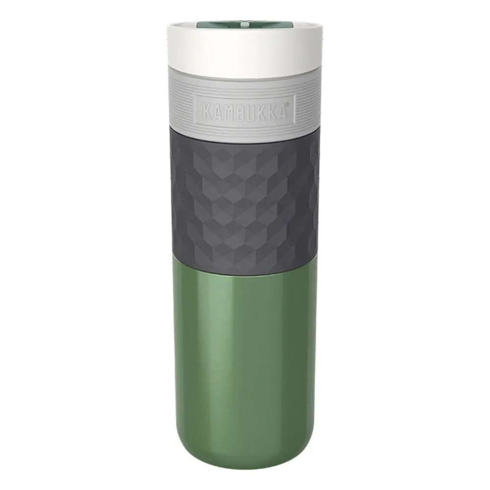 Kambukka Etna Grip 3 in 1 Snapclean Premium Stainless Steel Travel Mug 500ml Seagreen