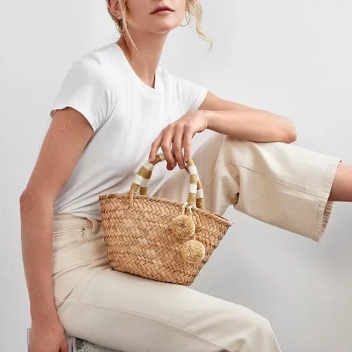 Kayu Mini St Tropez Woven Tote - Multiple Colors!