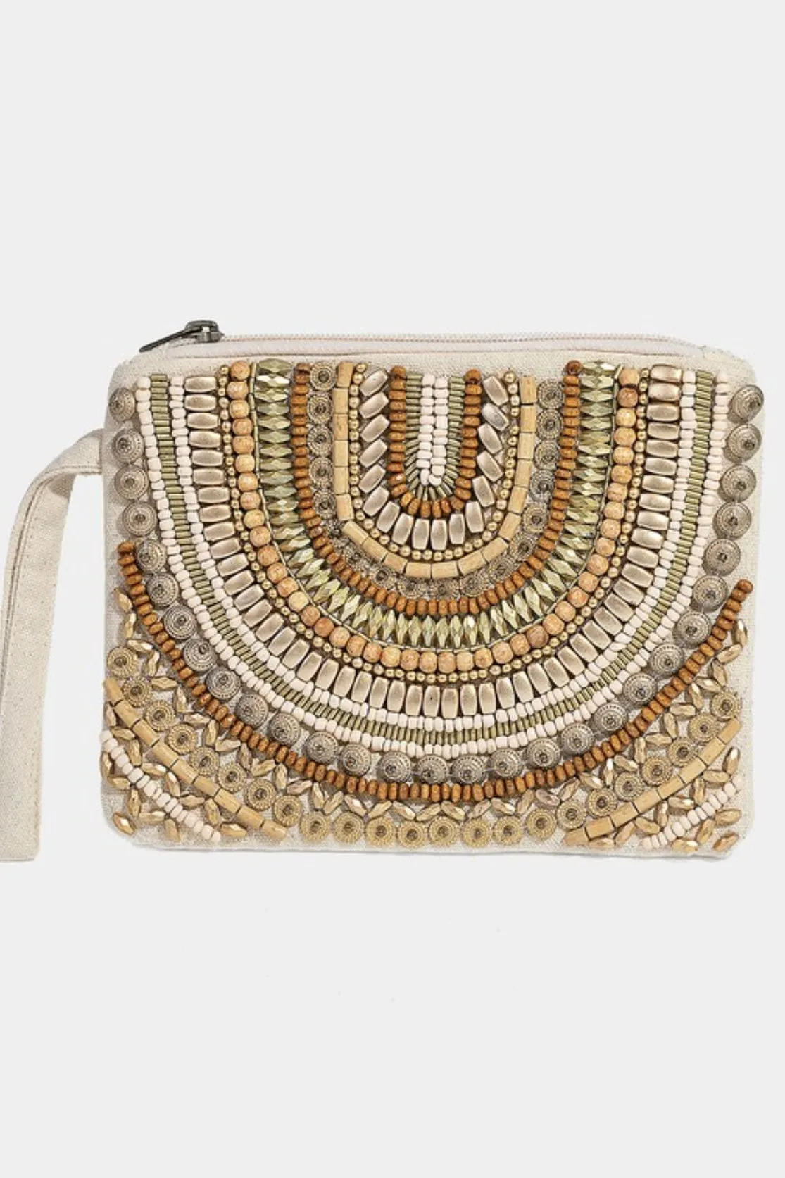 MAE BEADED POUCH