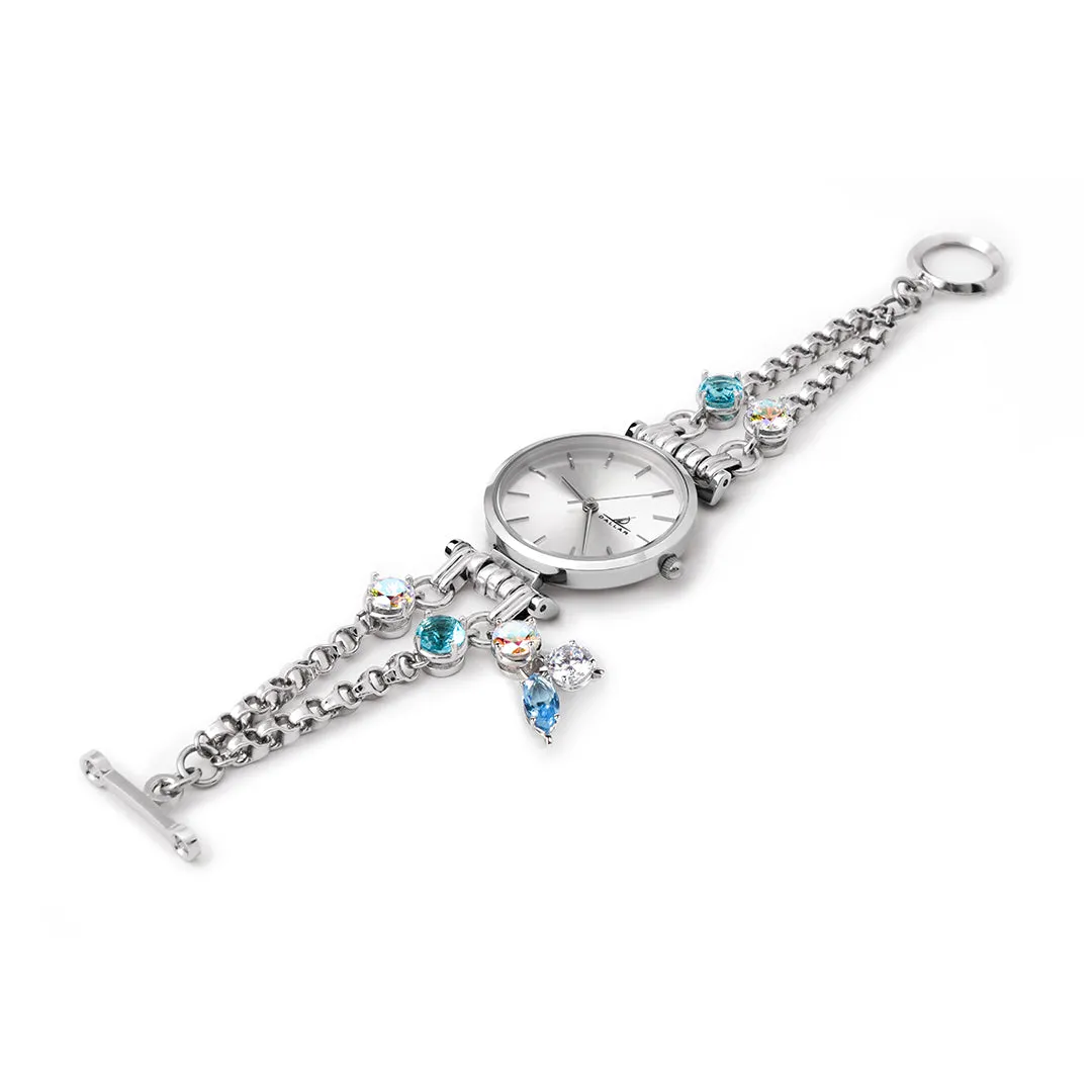 Mini Gems X Willow Watch [Unicorn/Light blue gems]