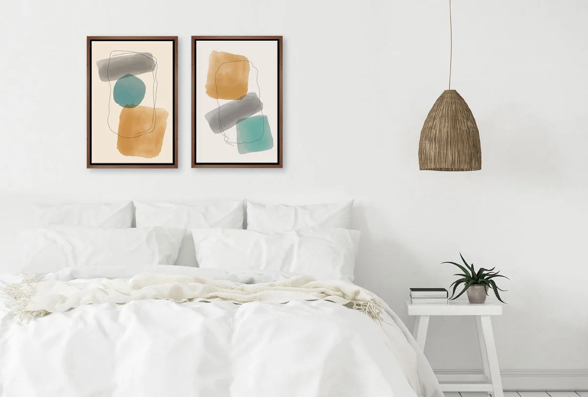 Minimalist Abstract Set 7AB | Abstract Wall Art Print