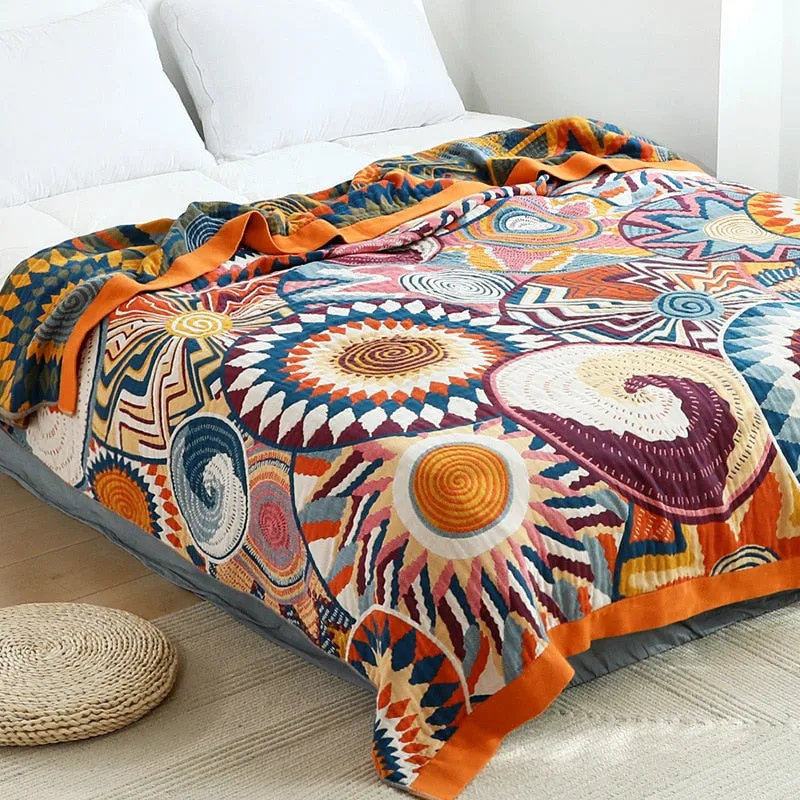 Nordic Cotton Boho Throw Various Styles