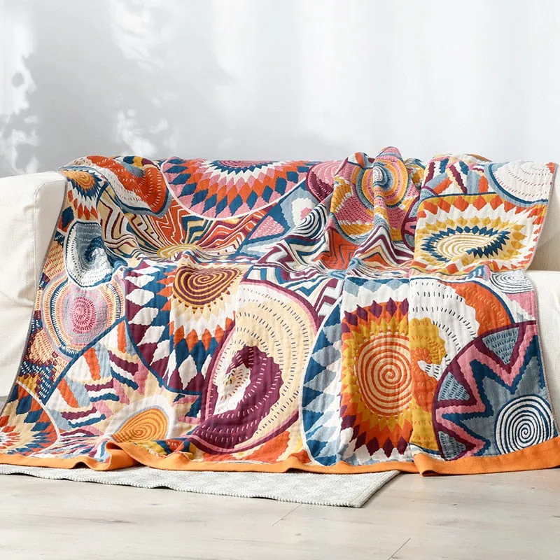 Nordic Cotton Boho Throw Various Styles