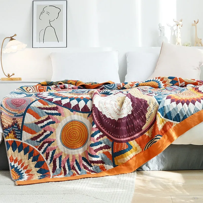 Nordic Cotton Boho Throw Various Styles