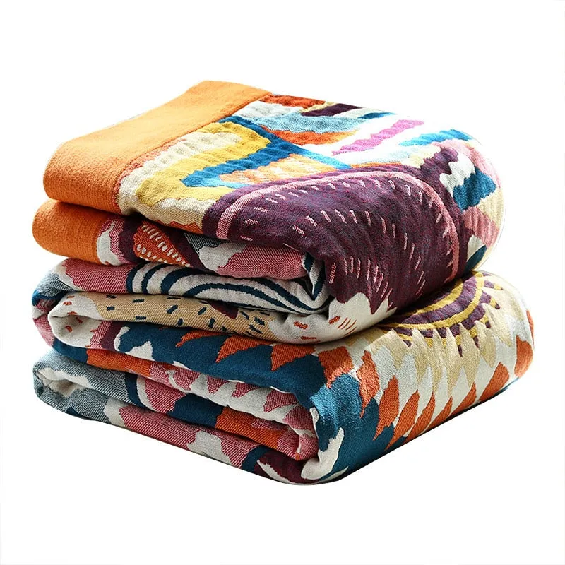 Nordic Cotton Boho Throw Various Styles