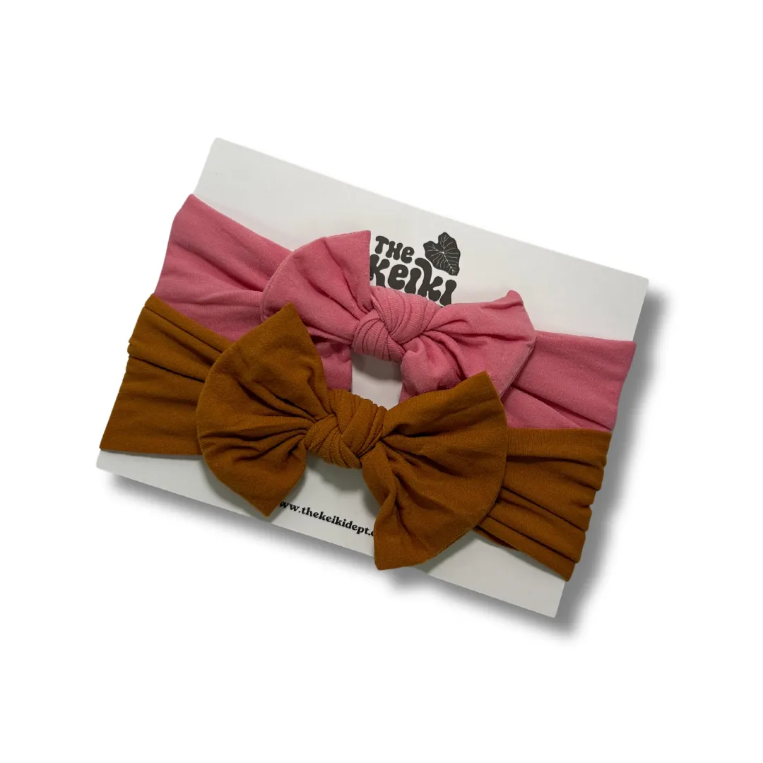 Nylon Headband Bow