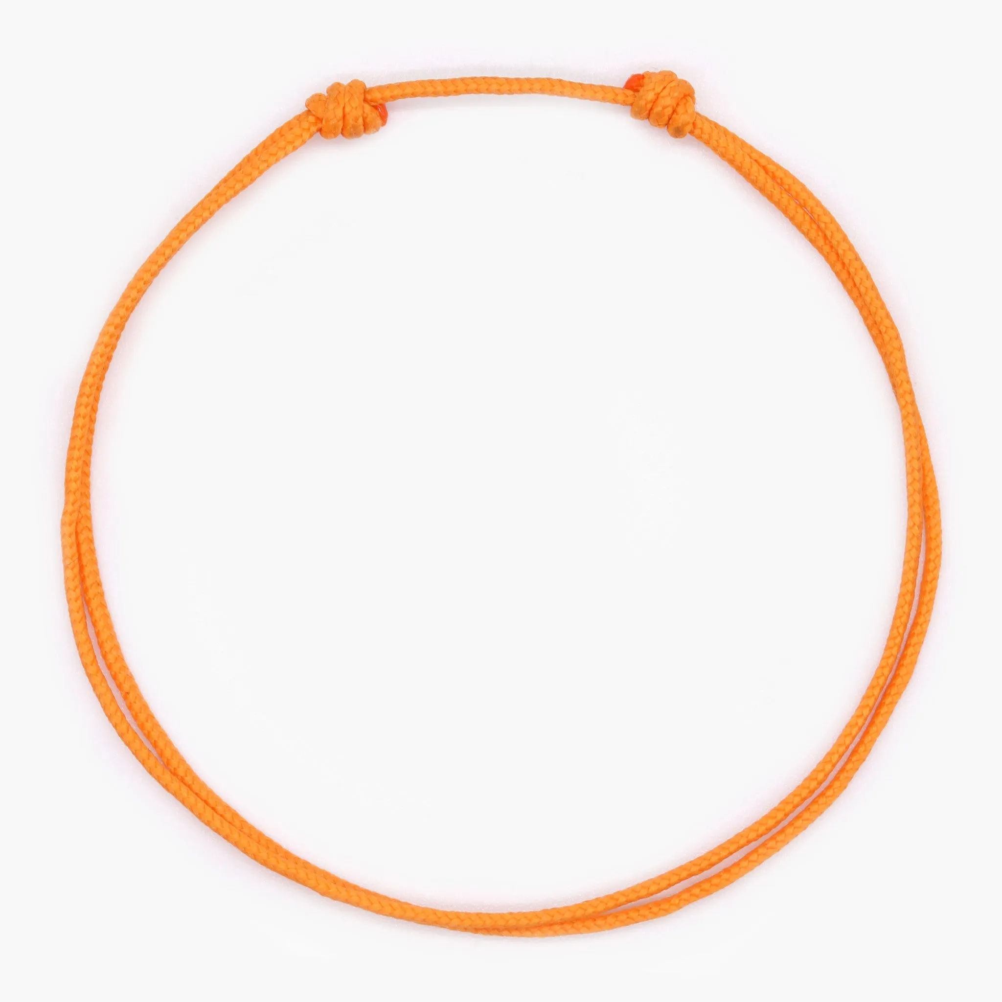 Nylon String Bracelet (Tangerine)