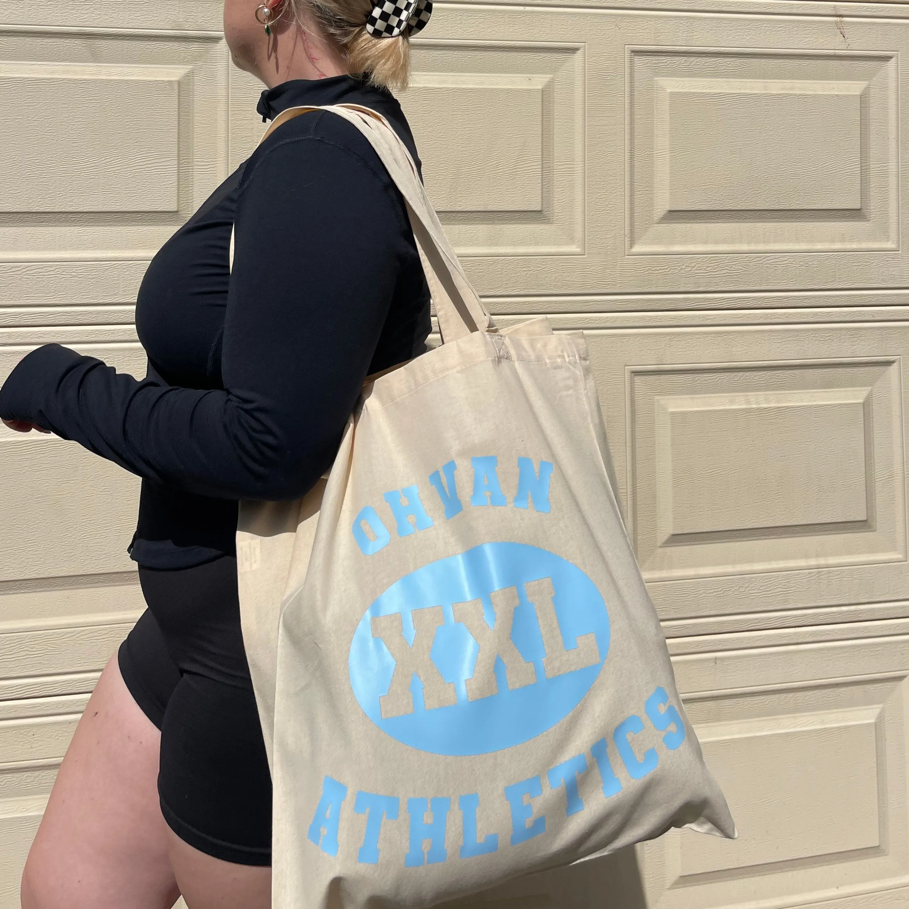 OHVAN XXL Athletics Tote | Baby Blue