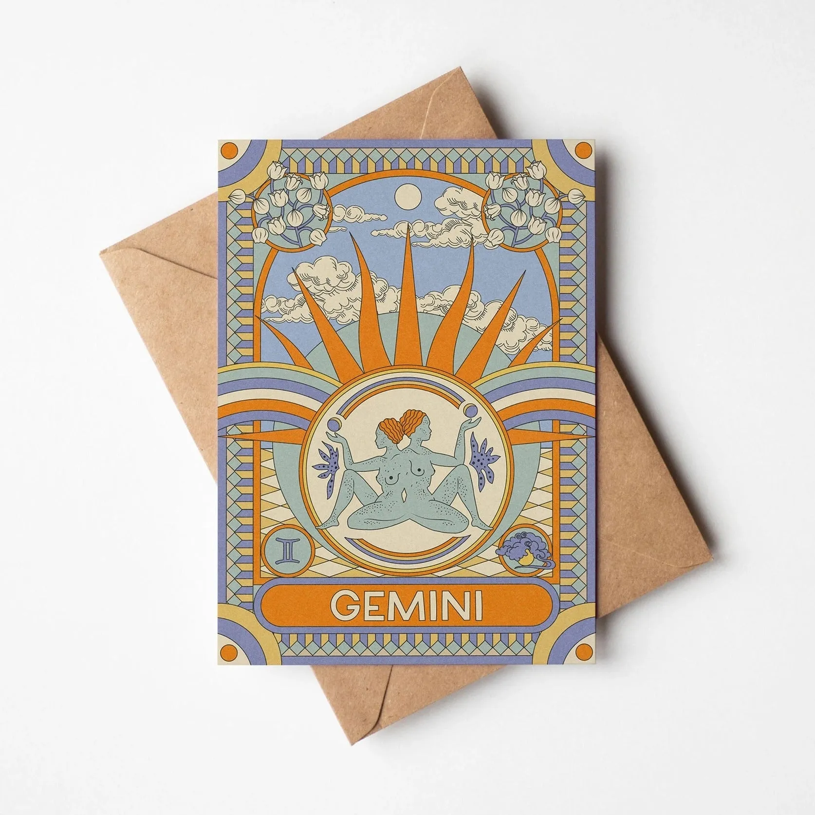 OMG Kitty Zodiac Greeting Cards