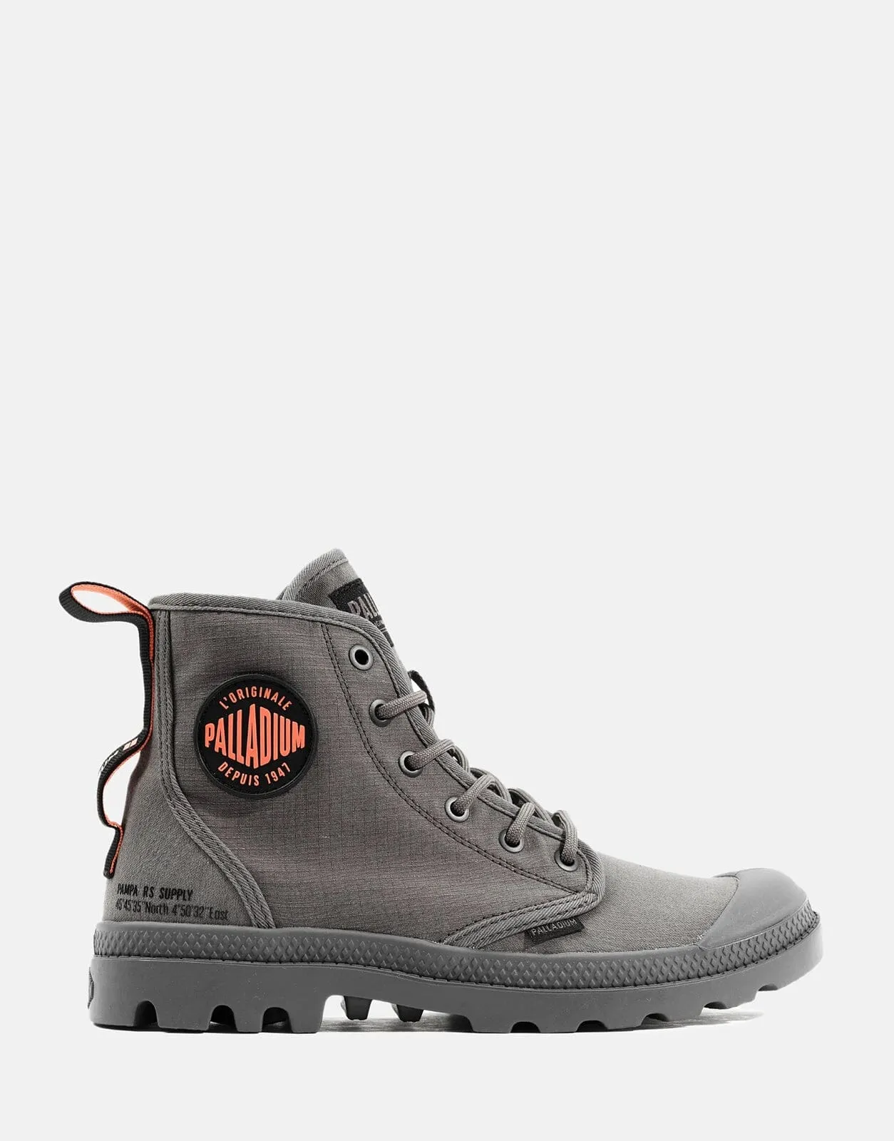 Palladium Pampa Hi Supply Boots Gun Metal