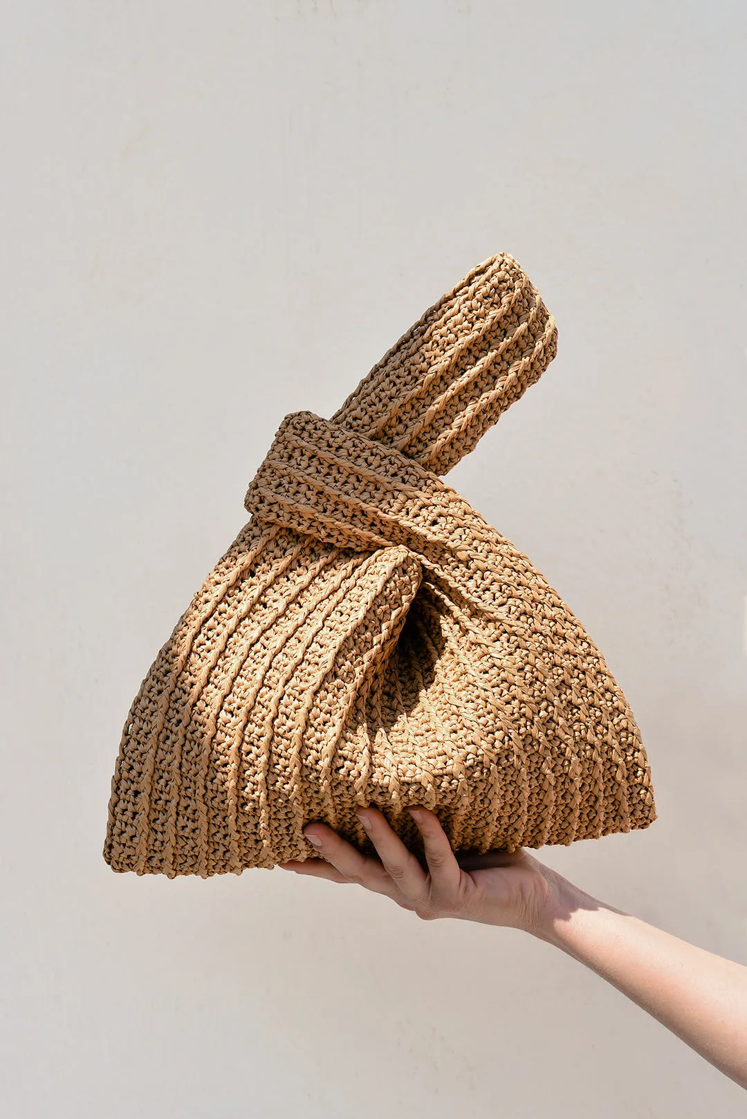 Raffia Knot Bag