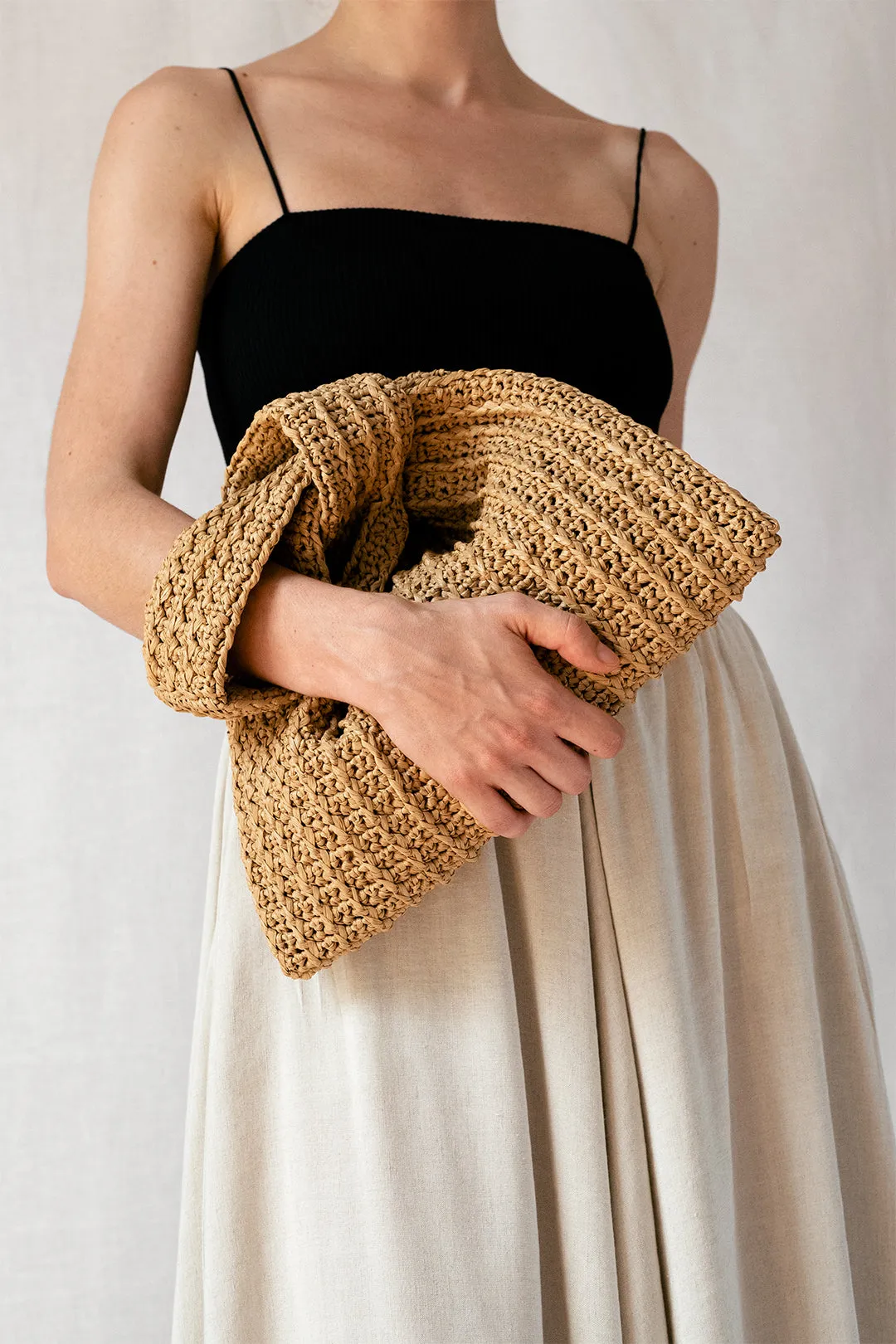 Raffia Knot Bag