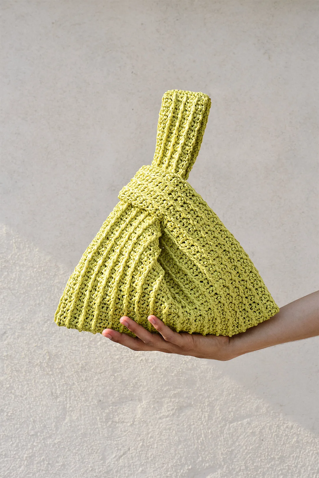 Raffia Knot Bag