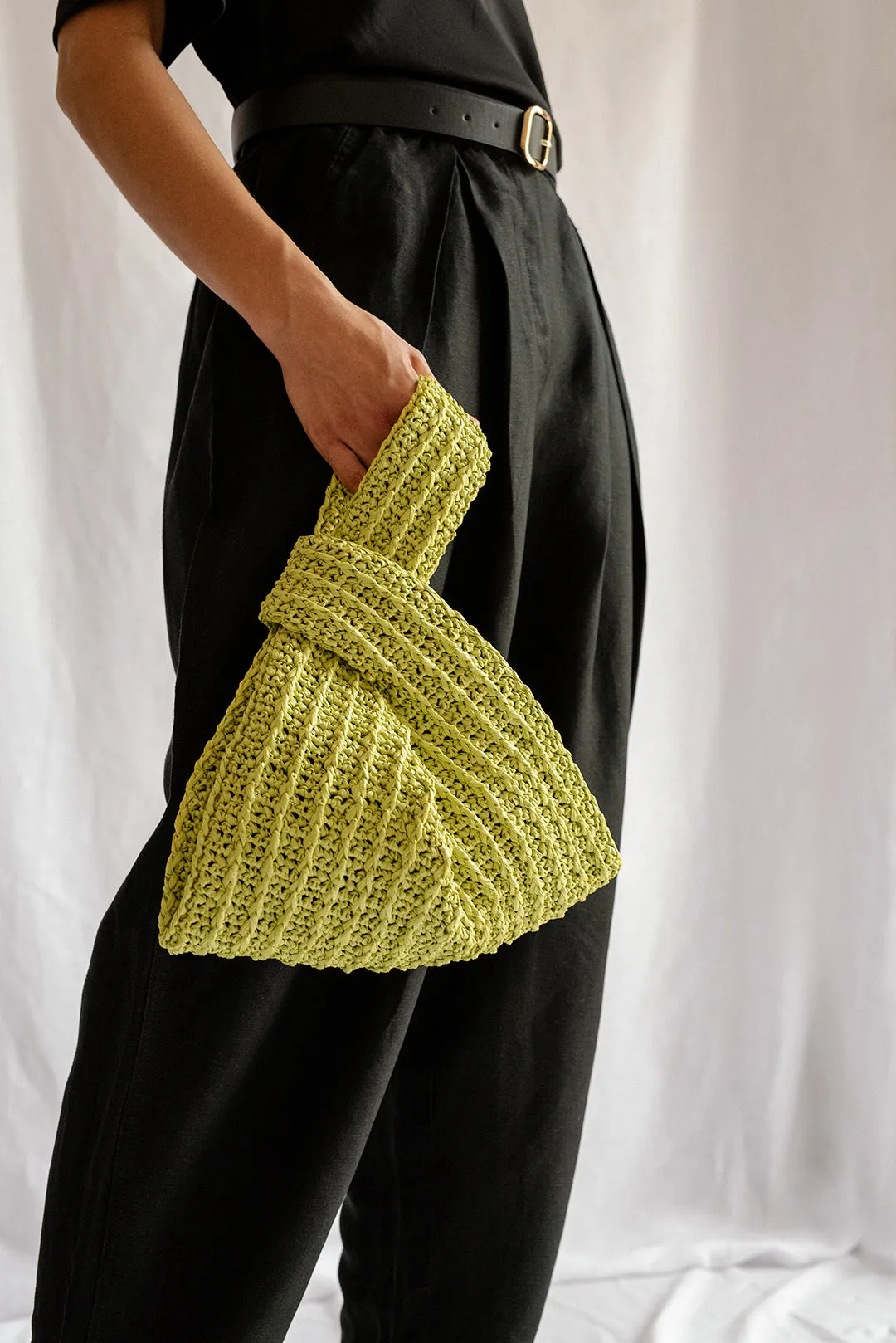 Raffia Knot Bag