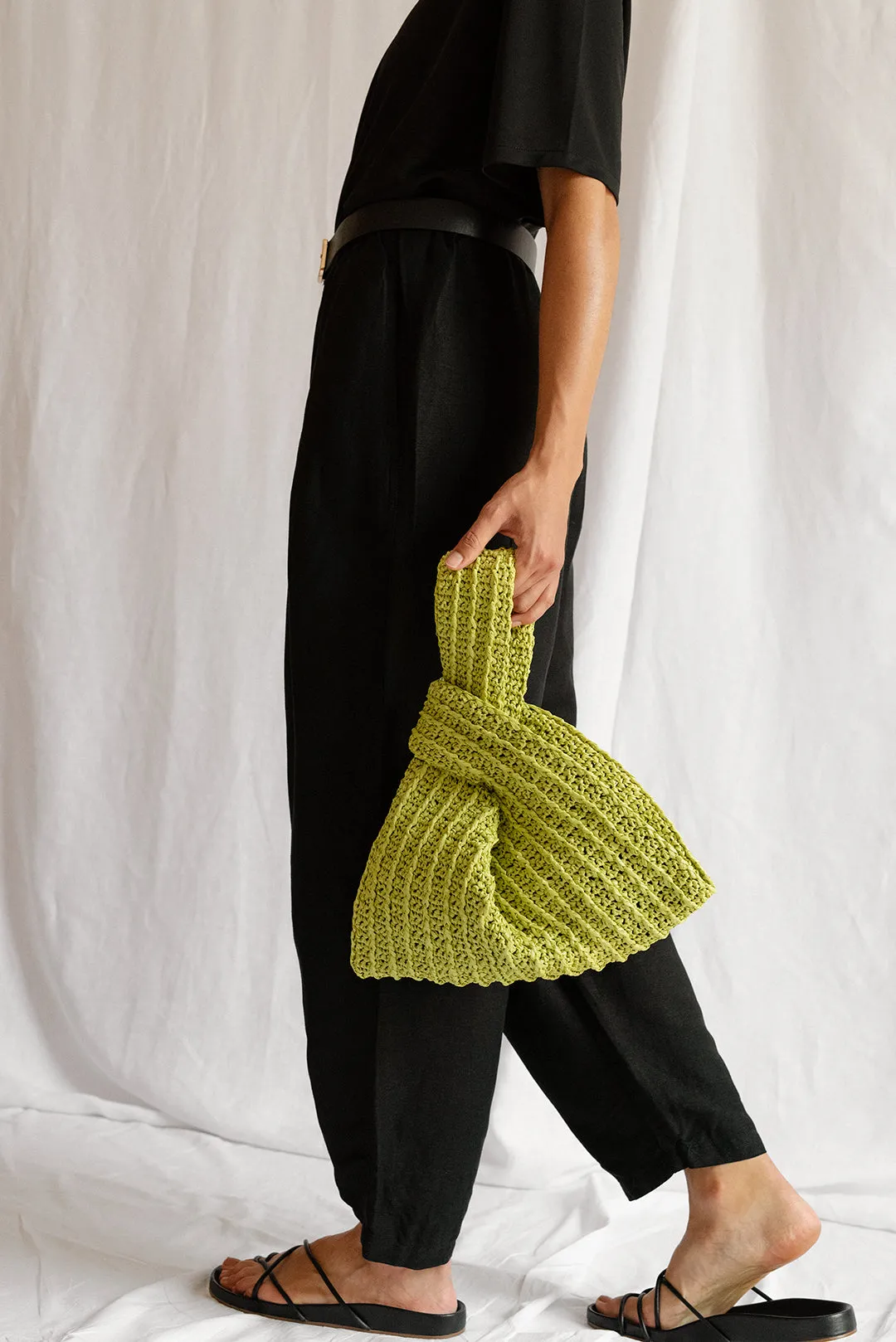 Raffia Knot Bag