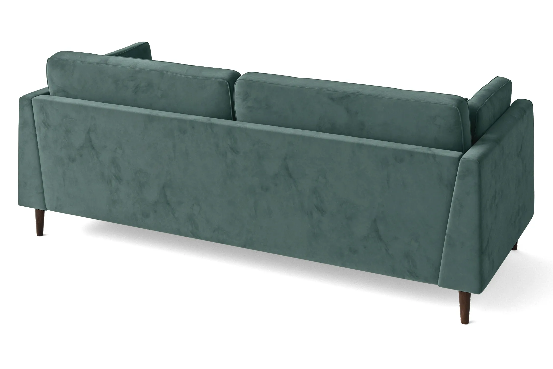 Ragusa 4 Seater Sofa Teal Velvet