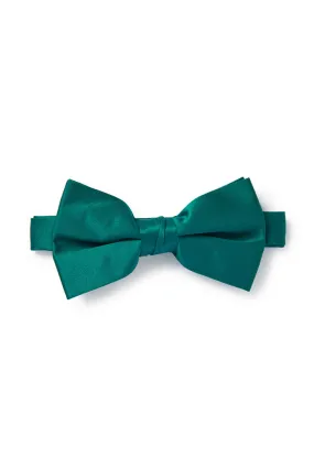 Satin Bow Tie - Emerald Green