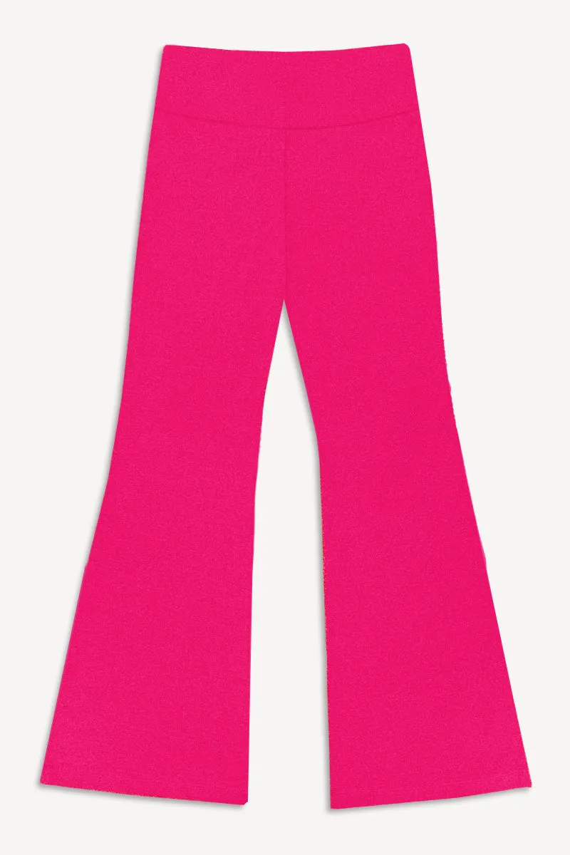 Simply Soft Luxe Flare Legging - Neon Pink